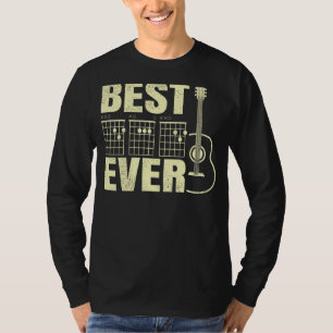 Manar Guitarist Far Bästa Pappa någonsin Pappa Cho T Shirt