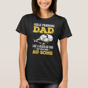 Manar Guld Panning Guld Prospectors Guld Miner Grä T Shirt