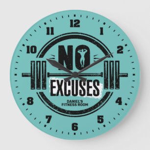 Manar Gummi Fitness Room Personlig Clock Stor Klocka