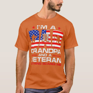 Manar Gun American Flagga... Jag är en Pappa morfa T Shirt
