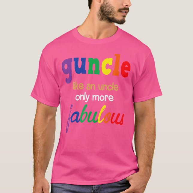 Manar Guncle som en morbror... T Shirt (Framsida)