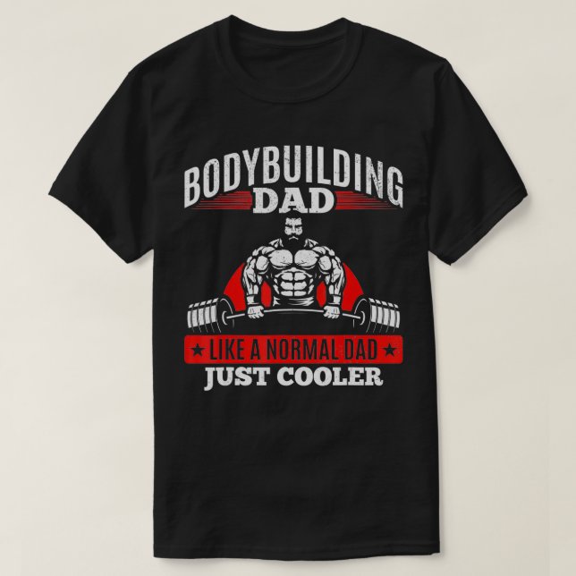Manar Gym Bodybuilding Fitness Training Weightlift T Shirt (Design framsida)
