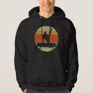 Manar Gymnastics Male Gymnast in Sunset Hoodie