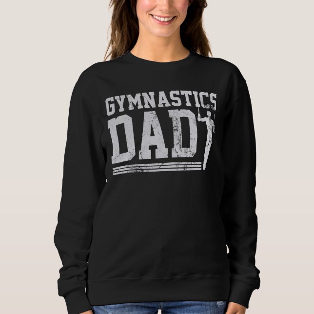 Manar Gymnastics Pappa Outfit För manar Gymnast Fa T Shirt (Framsida)