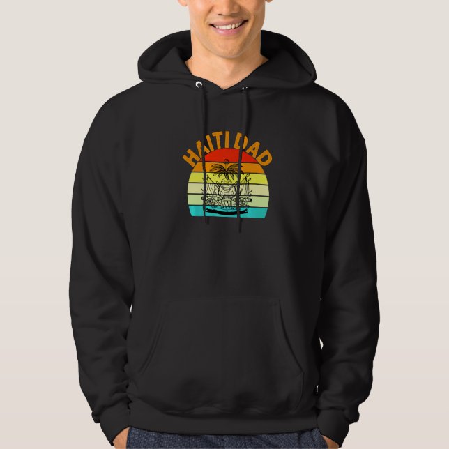 Manar Haiti Pappa Hoodie (Framsida)