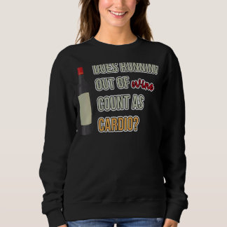 Manar håller inte på att få Vin som Cardio Alco T Shirt