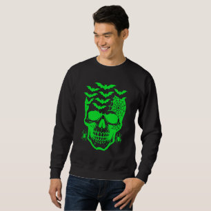 Manar Halloween Skull Sweatshirt