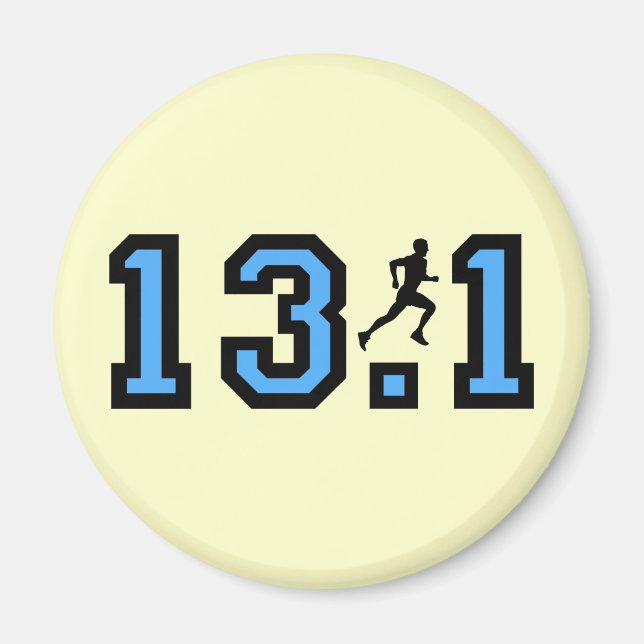 Manar halmmaraton magnet (Framsidan)
