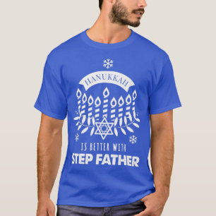 Manar Hanukkah är bättre med matchning mellan steg T Shirt