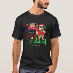 Manar har en Larry-jul-Helgdag Larry T Shirt