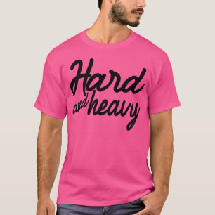 Manar hard and Heavy Gym Fitness Workout Bodybuild T Shirt