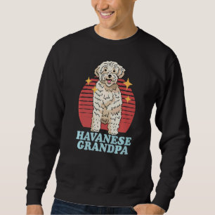 Manar Havanese Grandpa Hundägare Havanese Lång Ärmad Tröja