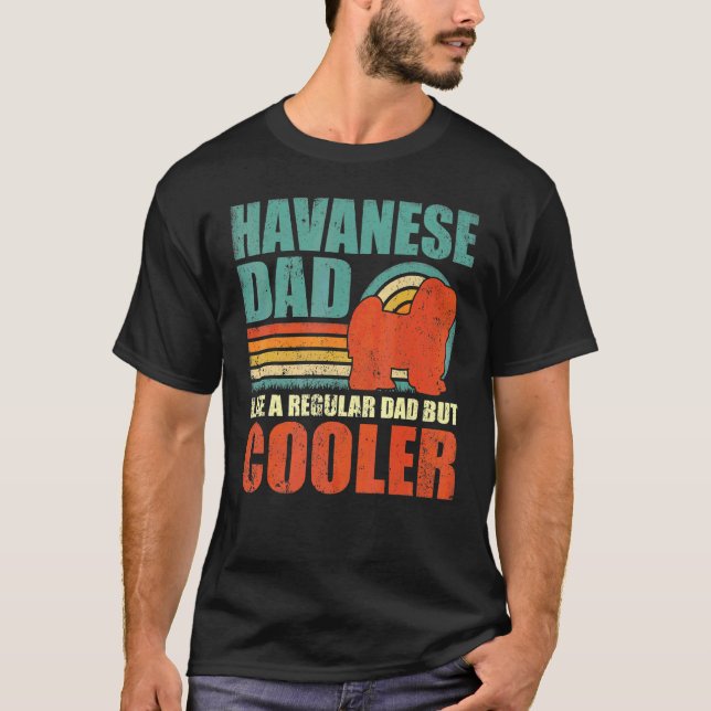 Manar Havanese Pappa liknande T Shirt (Framsida)