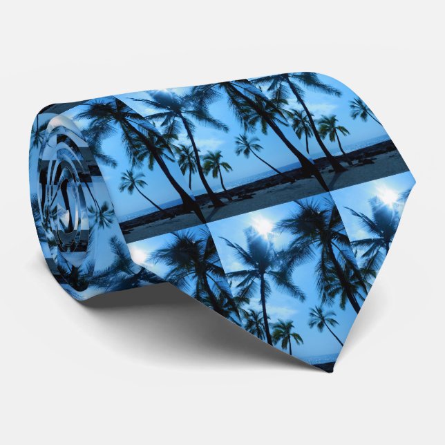 Manar Hawaiian Necktie Slips (Rullad)