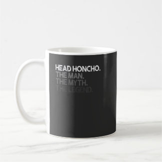 Manar Head Honcho Gift Man Myth the Legend Kaffemugg