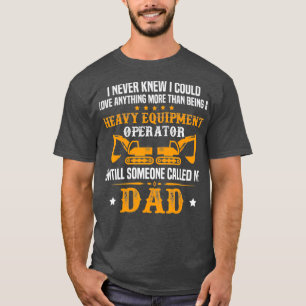Manar Heavy Equipment Operator Pappa Excavator Gif T Shirt