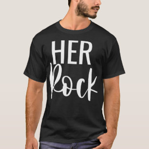 Manar Hennes Sten, hans fredsinmatchande Par-gåva T Shirt