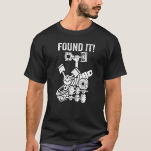 Manar hittade det! Bilbilparksbilen Auto Mechanic- T Shirt