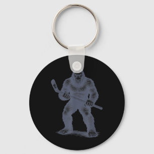 Manar Hockey Bigfoot Youth Boys Fält Hockey Player Nyckelring