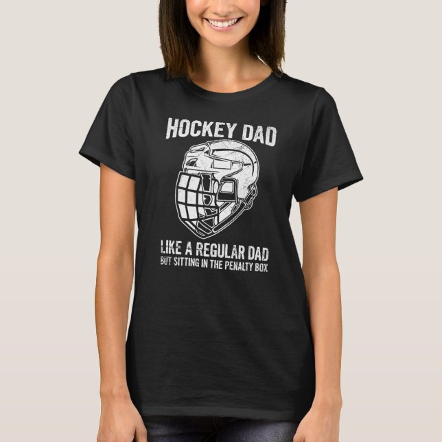 Manar Hockey for an Ice Hockey Pappa T Shirt (Framsida)
