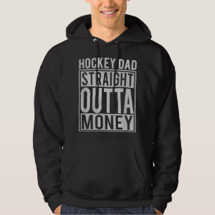Manar Hockey Pappa Rak Outta Money I Funny Hock Hoodie
