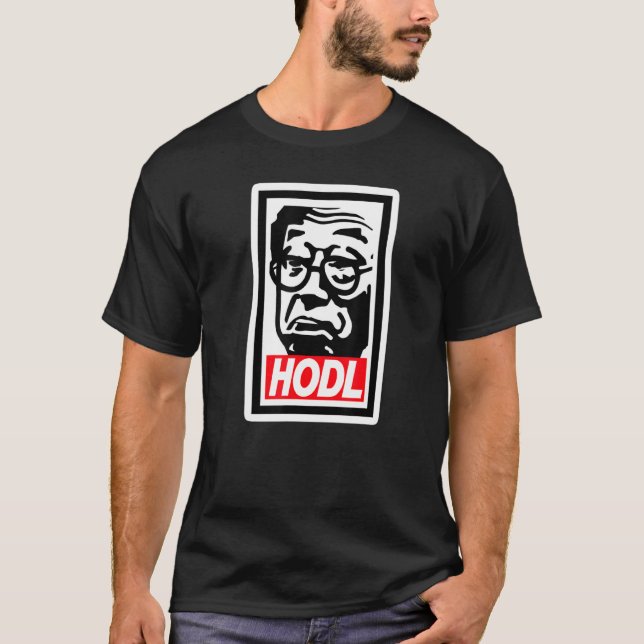 Manar Hodl Tee Crypto (Framsida)