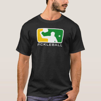 Manar högre seriePickleball T-tröja (svarten) Tee Shirt