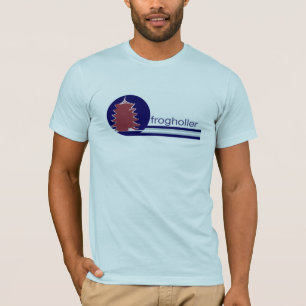 Manar hojta utslagsplats för groda tee shirt