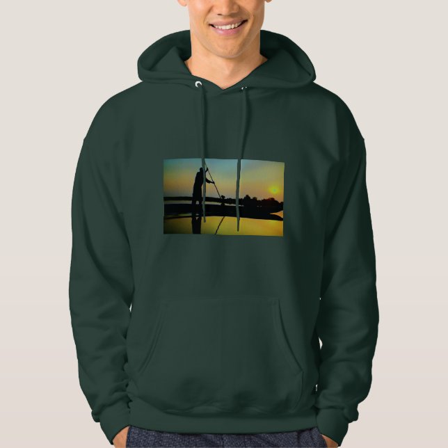 MANAR HOODED SWEATSHIRT - RIVER TRAVELING (Framsida)