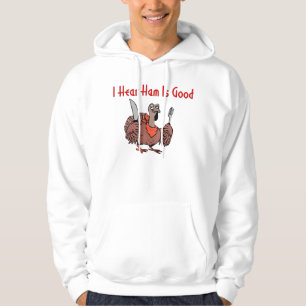 Manar Hooded tröja för thanksgiving Munkjacka
