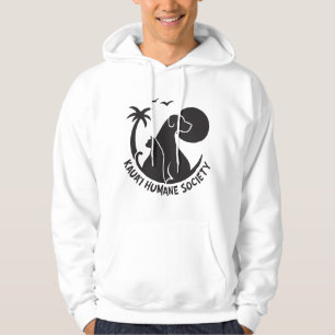 Manar Hoodie med All Black KHS-Logotyp