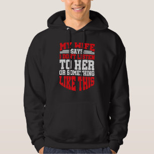 Manar Humous Påstående par Valentine Day Par Hoodie