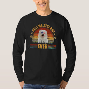 Manar Hund Fars dag, Pappa, Maltas bästa Pappa någ T Shirt