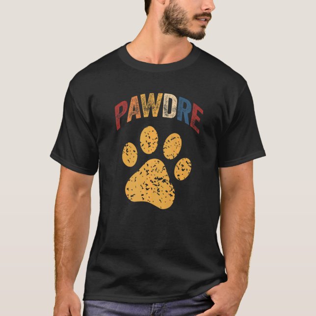 Manar Hund Pawdre Cat Pappa Exfit Pets Pet Tass 3 T Shirt (Framsida)