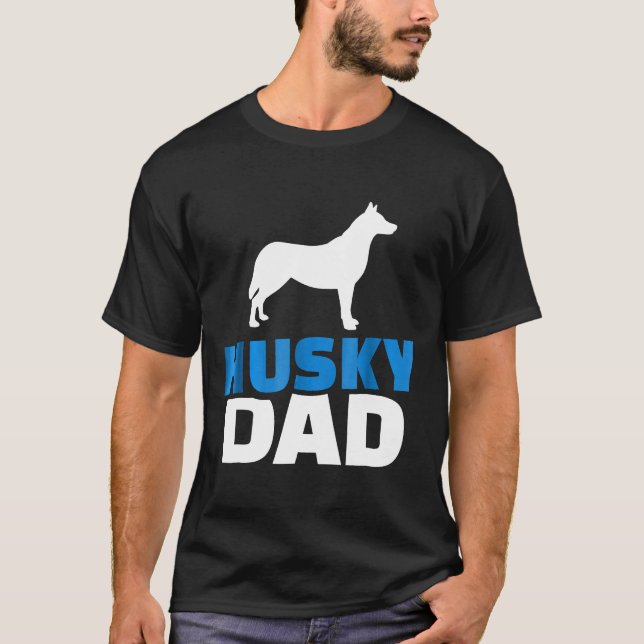 Manar Husky Pappa T Shirt (Framsida)