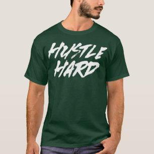 Manar HUSTLE Gym Fitness Workout Bodybuilding Moti T Shirt