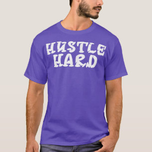 Manar HUSTLE Gym Fitness Workout Bodybuilding Moti T Shirt