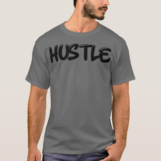 Manar HUSTLE Gym Fitness Workout Bodybuilding Moti T Shirt