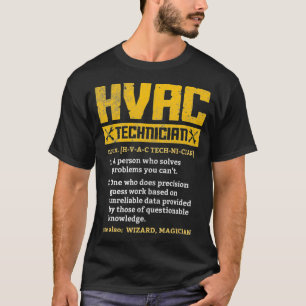Manar HVAC Tech Tee Funny Technician Ingenjör Repa