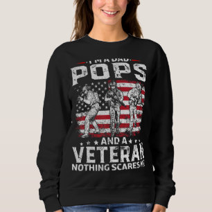 Manar I är A Pappa Pops Veteran Fars dag T Shirt