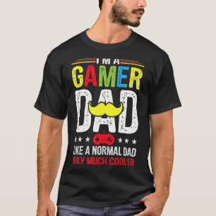 Manar I är en Gamer Pappa som ett vanligt videospe T Shirt