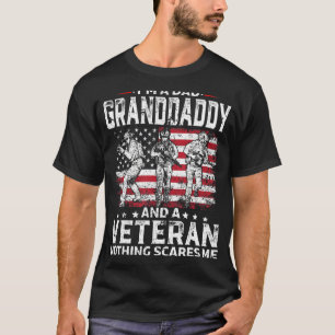 Manar I är en Pappa farmfader Veteran Fars dag T Shirt