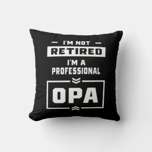 Manar I är en Professionell Opa Retrött Gift Kudde