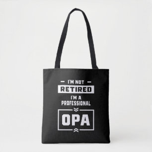 Manar I är en Professionell Opa Retrött Gift Tygkasse