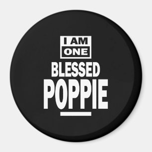 Manar I är en välsignad Poppie Fars dag Gift Magnet