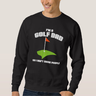 Manar I är Golf Pappa, så jag väljer inte folkspor Lång Ärmad Tröja