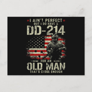 Manar I är inte Perfekt att jag har en D-214-veter Vykort