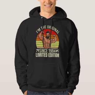 Manar I är originalet sedan 1984 Coola Stil Retro Hoodie