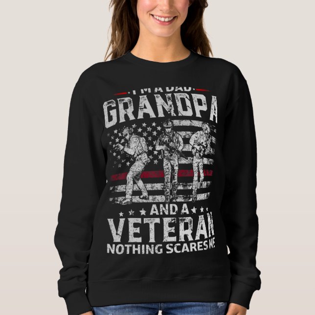 Manar I är Pappa Farpa Shirt Veteran Fars dag T (Framsida)