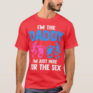 Manar I är pappa här för Gender Reveal T Shirt